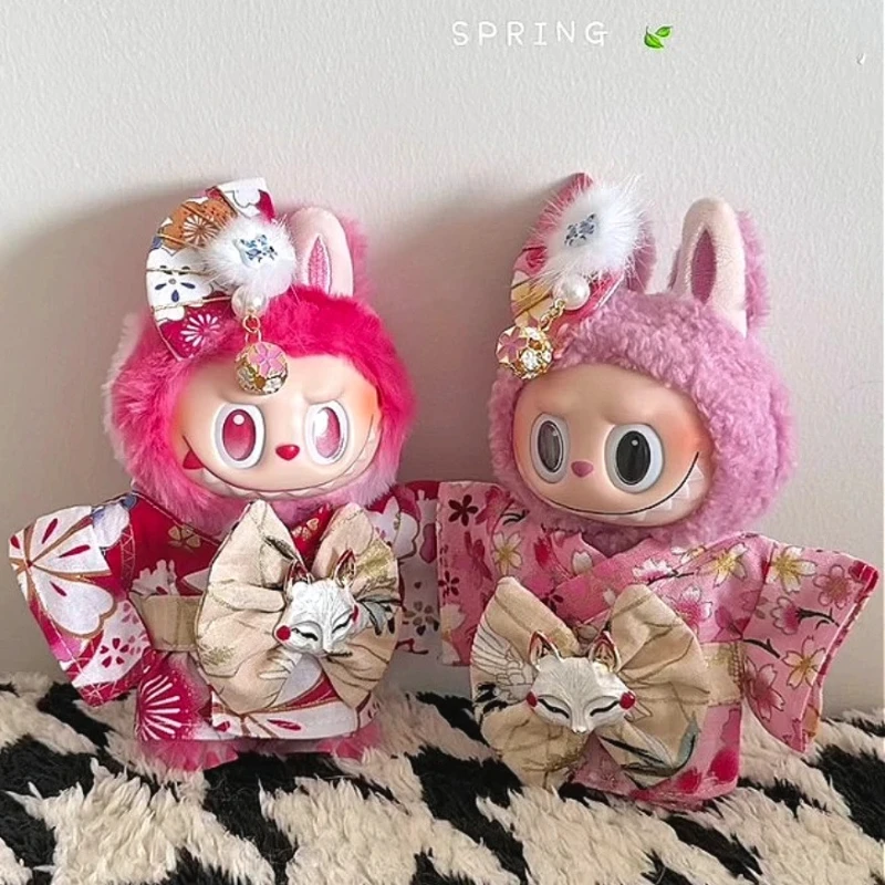 

Multi-style kimono set (koi/cherry blossom patterns) for 17cm dolls