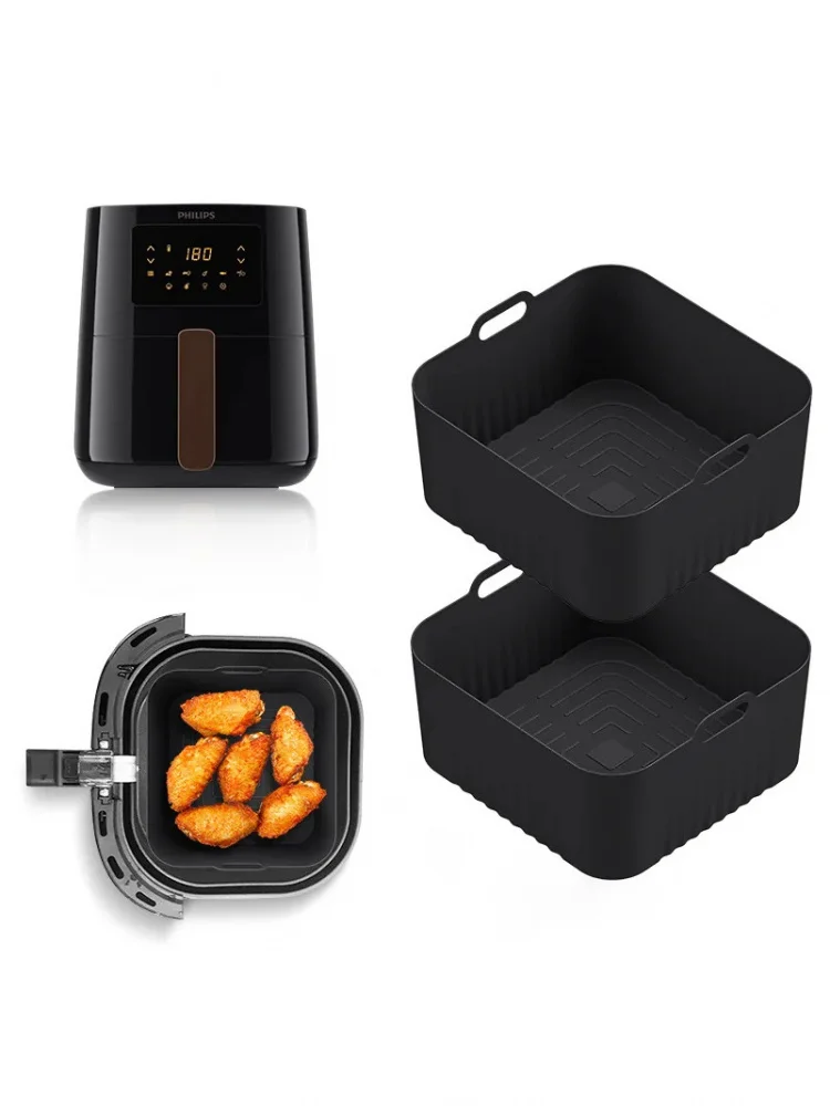 Moule de friteuse à Air en Silicone pour Philips HD9252 HD9200 HD9255, accessoires de friteuse à Air, compatibilité 4-5l