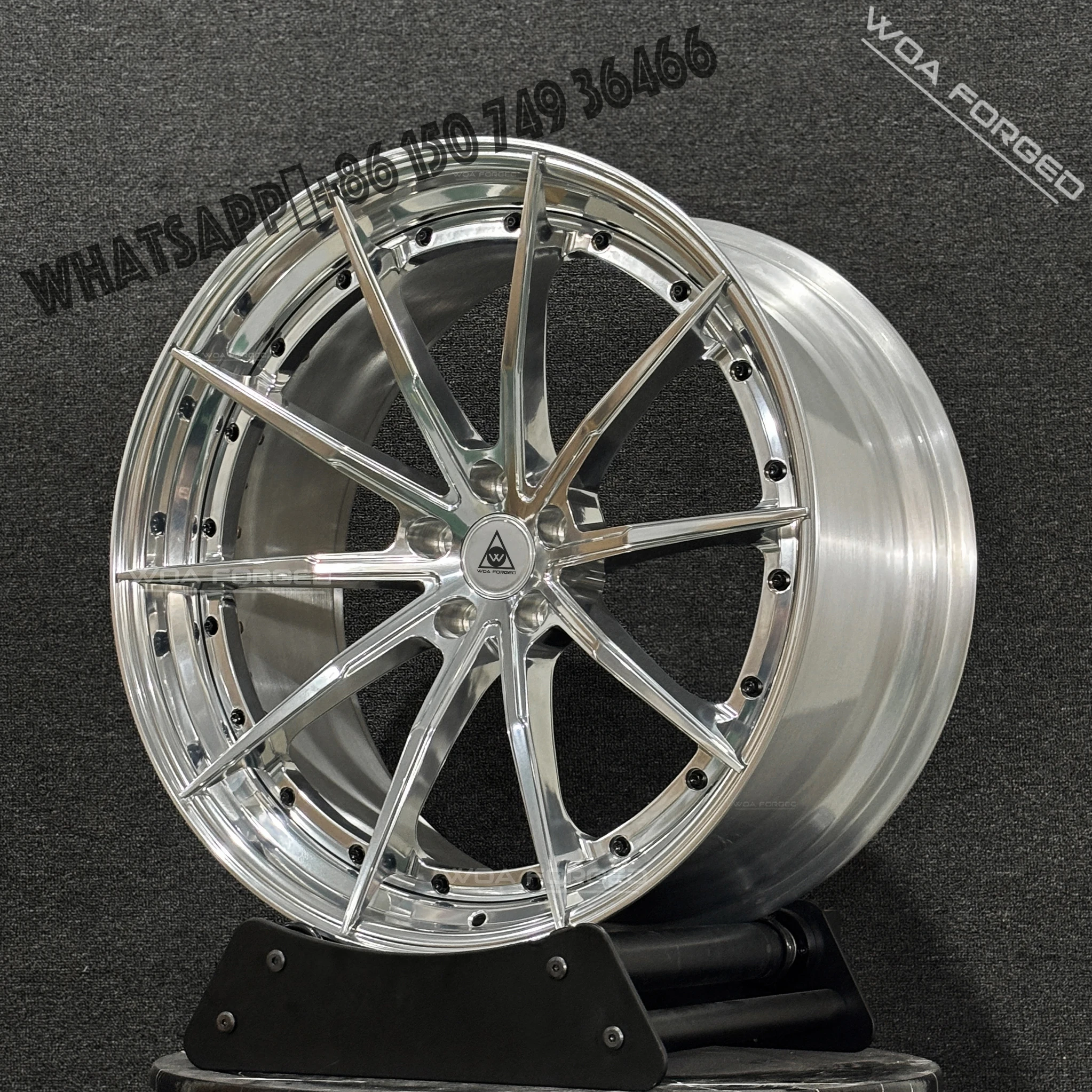 

Lightweight Forged Racing Car Wheels 18-19 Inch 5x114.3 PCD Chrome Offroad 25mm 40mm Spacers Aluminum Wheels for Passenger Cars
