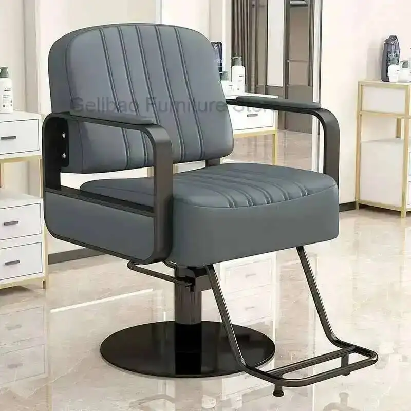 كرسي دوار متعدد الوظائف لصالونات التجميل، مصفف فاخر وردي احترافي لتعزيز الحلاق، رموش مائل لمتجر الأريكة #3