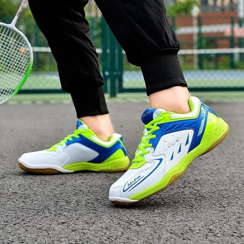 Buty do tenisa stołowego dla mężczyzn i kobiet zapatillas Badminton konkurs trening tenis trampki sportowe buty męskie profesjonalne