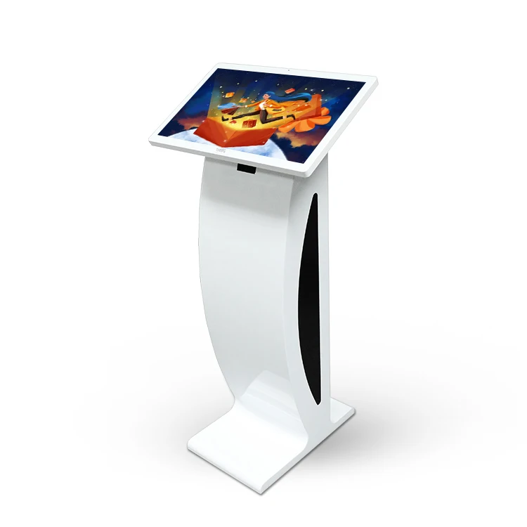 21.5 Inch LCD Touch Screen Kiosk Touch Screen Floor Standing All In One Pc Touch Kiosk