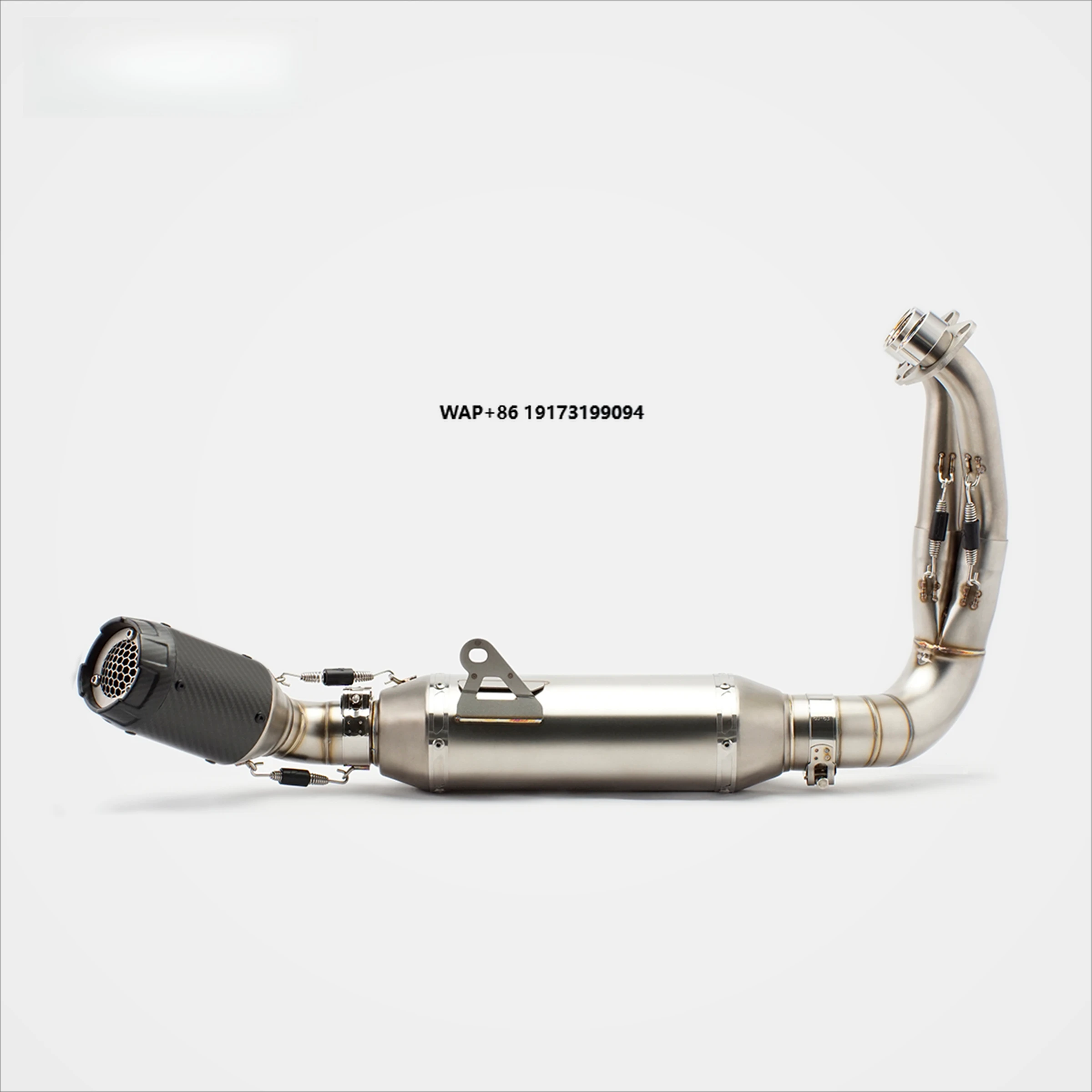 

For mt09 exhaust Bottom Exit Intact.GP Style Shorty Full Exhaust Fit 2014-2025 Tracer 9 GT/MT09 SP Street Riding OEM