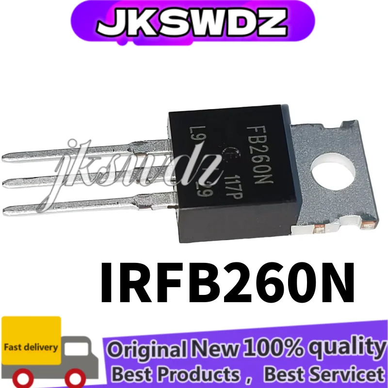 

10PCS new original IRFB260N FB260N IRFB260NPBF IRFB260 Field-effect transistor 50A 200V TO-220JSWDZ