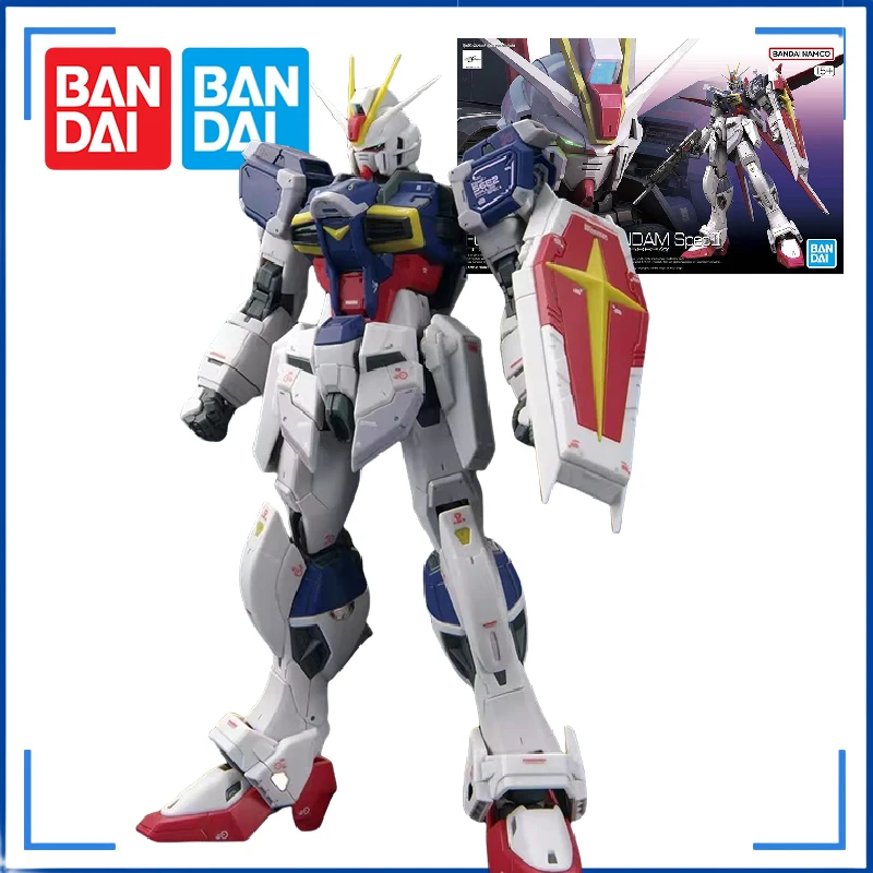 

BANDAI Original RG 1/144 Anime Mobile Suit FORCE IMPULSE GUNDAM Spec 2 Model Assembly Kit Action Figure Toy Gifts for Children