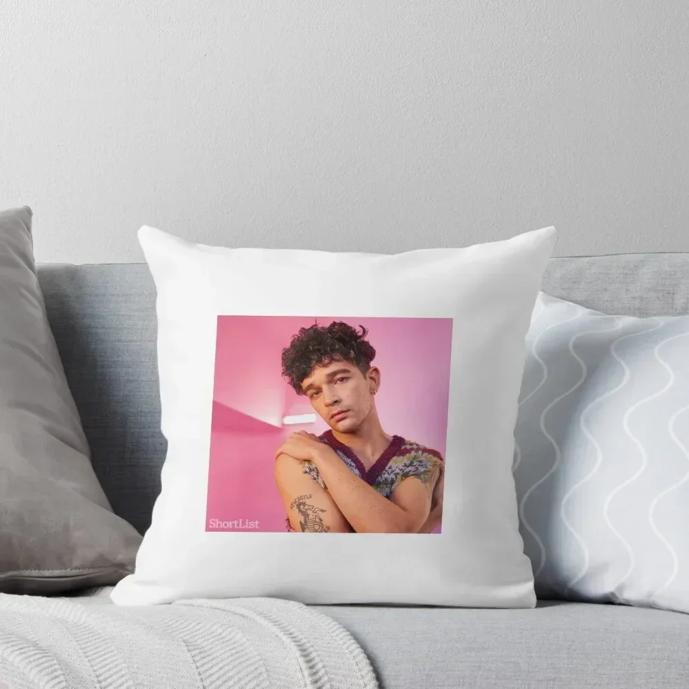 Matt Healy Throw Pillow Plaid Sofa Decorative Cushions Room decorating items Luxury Living Room Decorative Cushions pillow