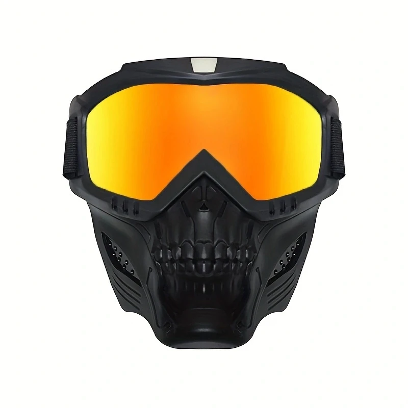 Goggles Full Face Hd Transparent Fog-proof Sand-proof Electric Welding Protective Glasses Versatile Breath-proof Windproof Mask