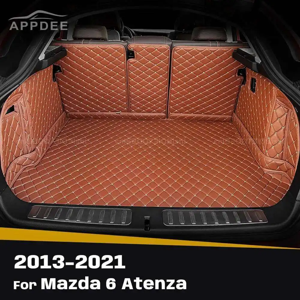 

For Mazda 6 Atenza 2013-2021 Auto Full Coverage Trunk Mat Car Anti-dirty Pad Protective Pad Cargo Liner Interior Accessories