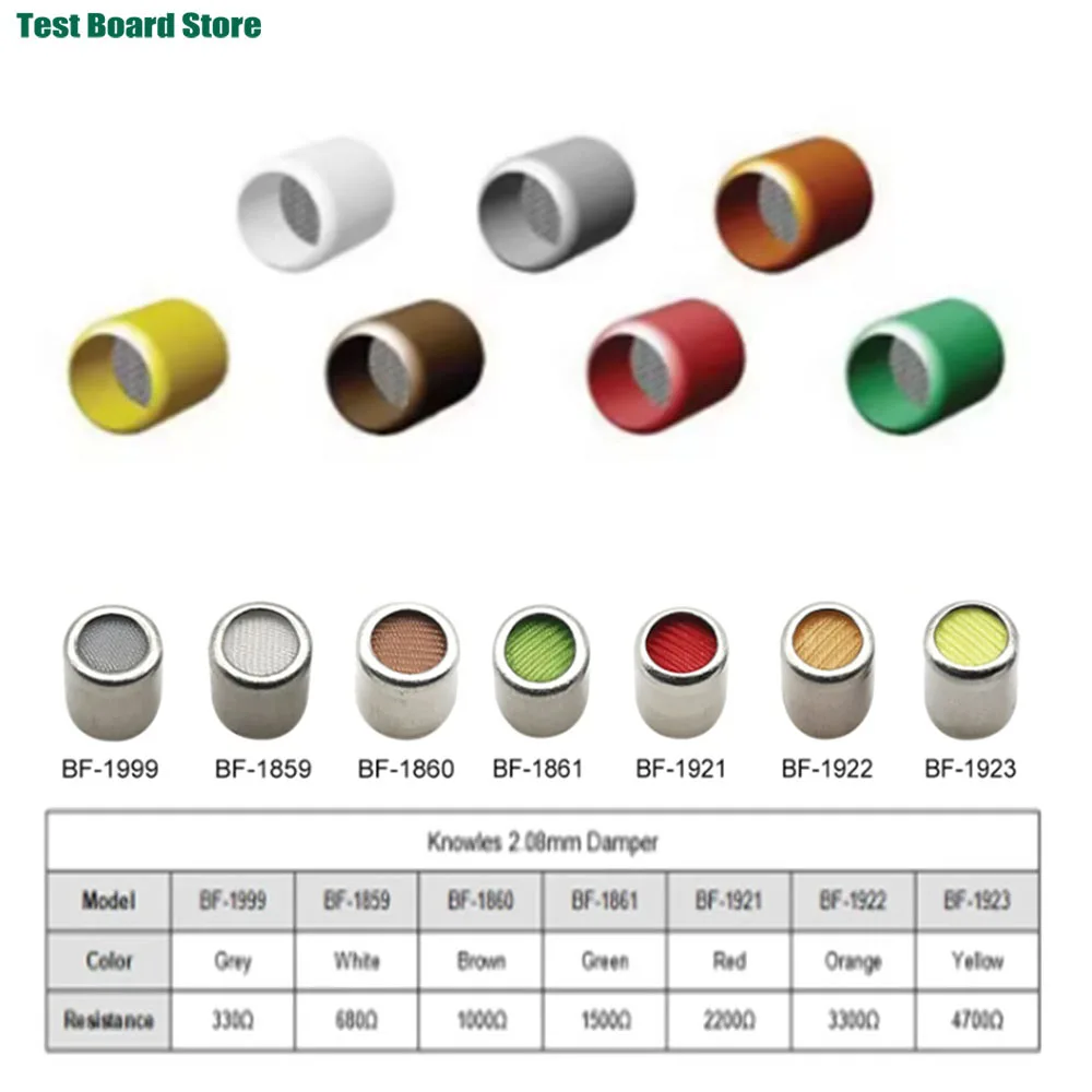 

2PCS Balanced Armature Damping Damper Plugs filters Knowles Acoustic Dampers for Shure Se215 se315 se425 se535 Se846 TF10 LM5144