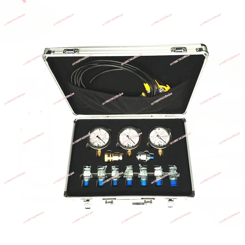 Portable hydraulic test gauges digger pressure test Excavator Hydraulic Pressure Test Kit For Excavator hydraulic tester 1pc