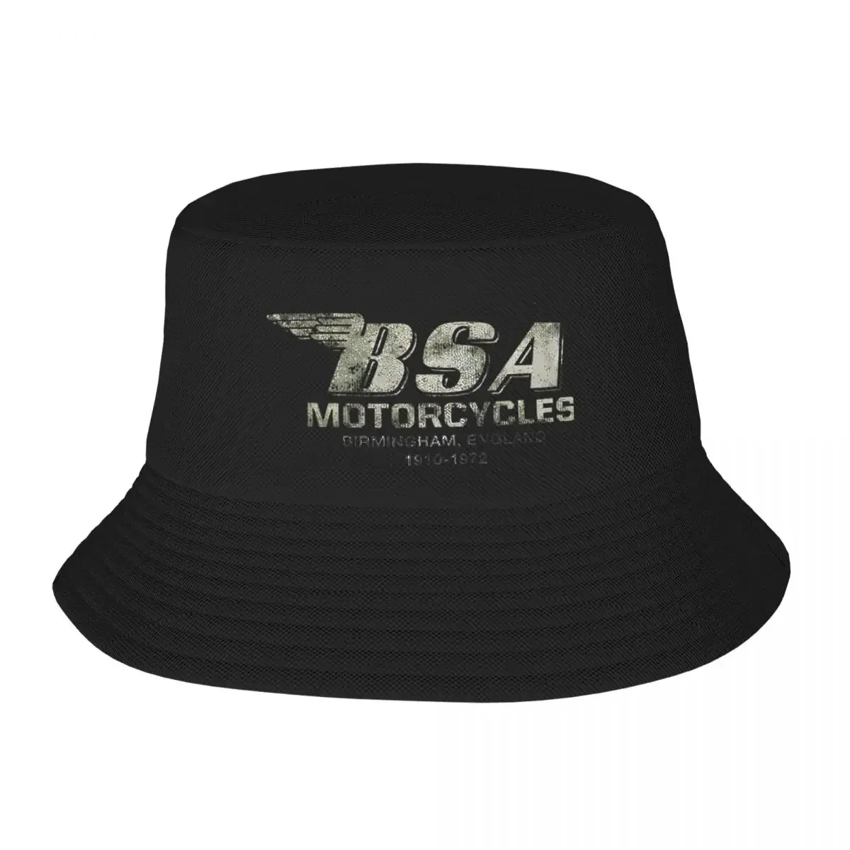 

BSA Birmingham Bucket Hat Beach Vacation Getaway Headwear Accessories Motor Racing Motorcycles Fisherman Hats Country Hat