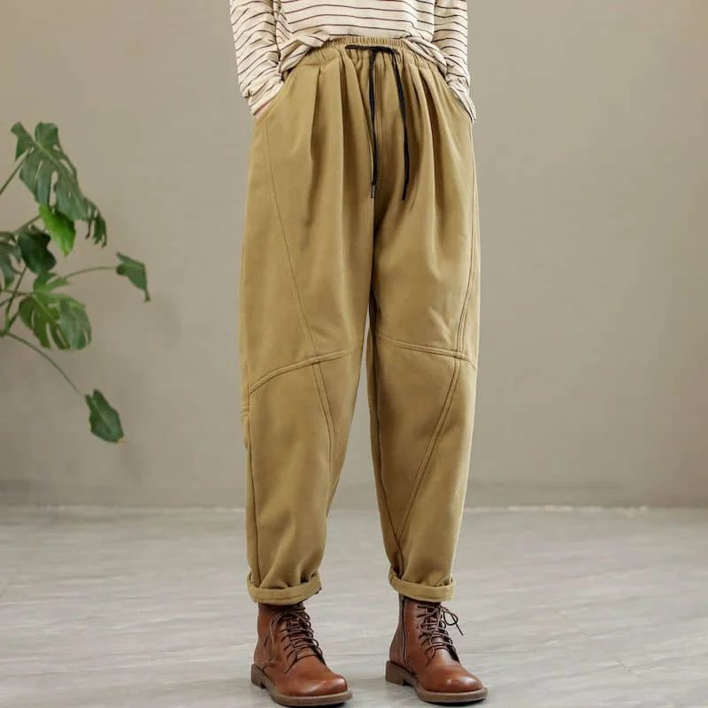 المرأة الصلبة الحريم السراويل ، الهيب هوب Y2K الملابس ، النمط الكوري ، عادية ، مرونة الخصر ، فضفاض السراويل ، فضفاض Sweatpants ، بنطلون #2