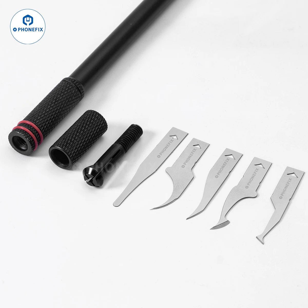 Phonefix-cuchillas de reparación de teléfonos móviles, herramientas de mano de limpieza de eliminación de pegamento para teléfono móvil, PC, placa base, eliminación de Chip IC