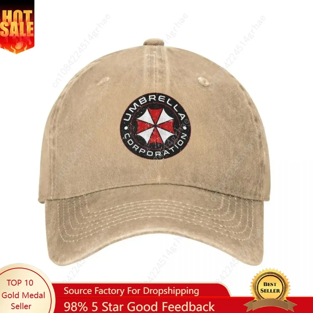 

Game Umbrellas Corporations Logo Baseball Cap Residents Evils Unisex Teens Hip Hop Dad Hats Casual Tennis Skate Snapback Cap