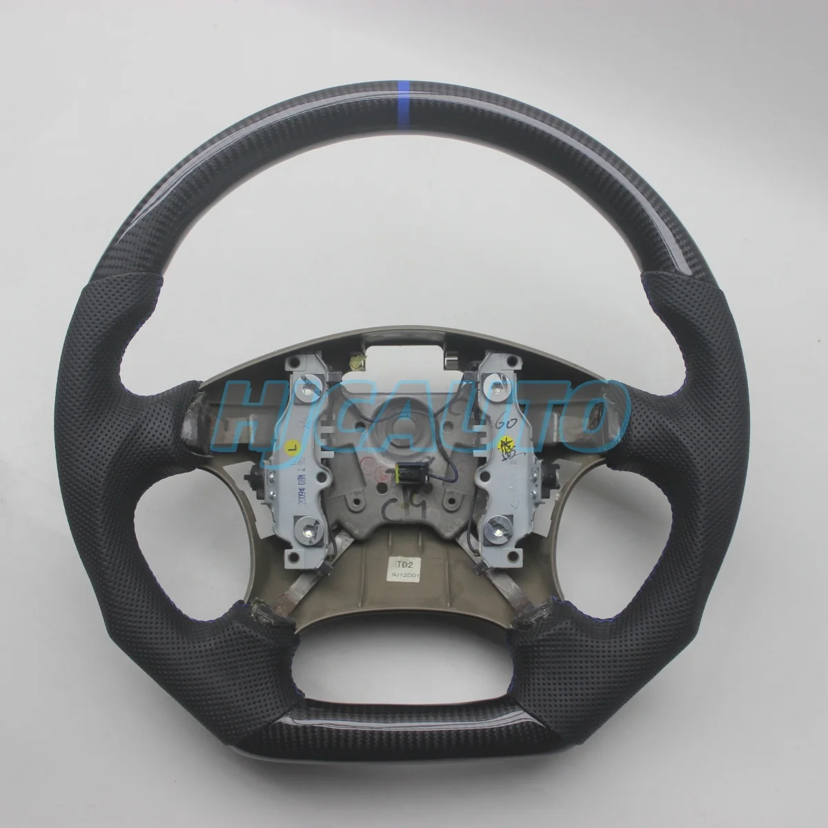 

Замена рулевого колеса для Hyundai Tucson 2004-2009, кожаный, с элементами из настоящего карбона