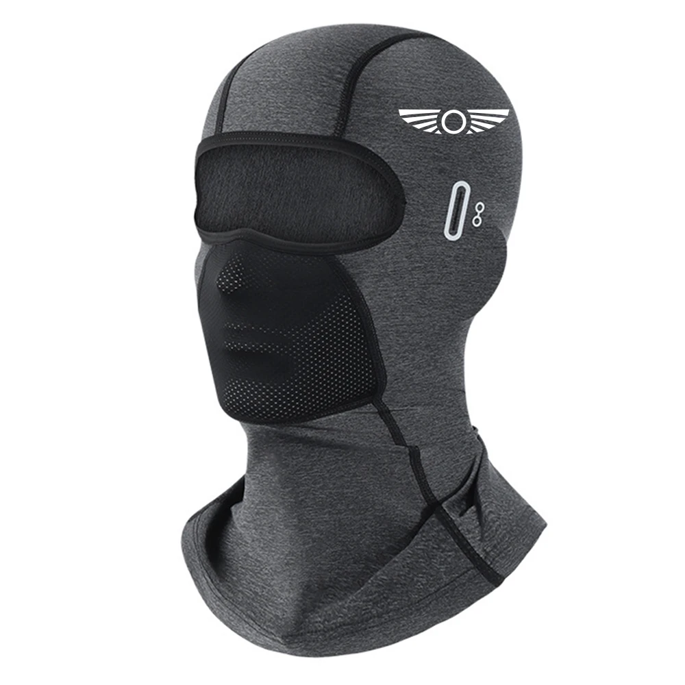 For Jawa JD 750 Retro 750 Touring 750 Racing Motorcycle Balaclava Summer UV Protection Glasses Face Breathable Hole Winter Warm view 5