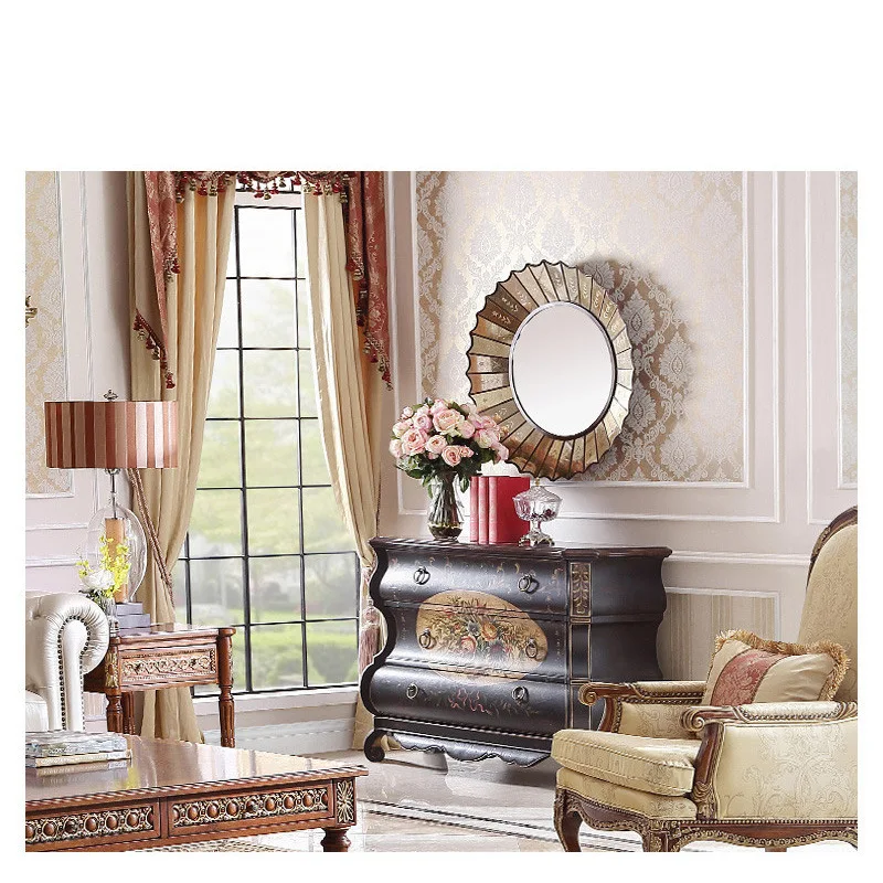 Entry hall storage cabinet