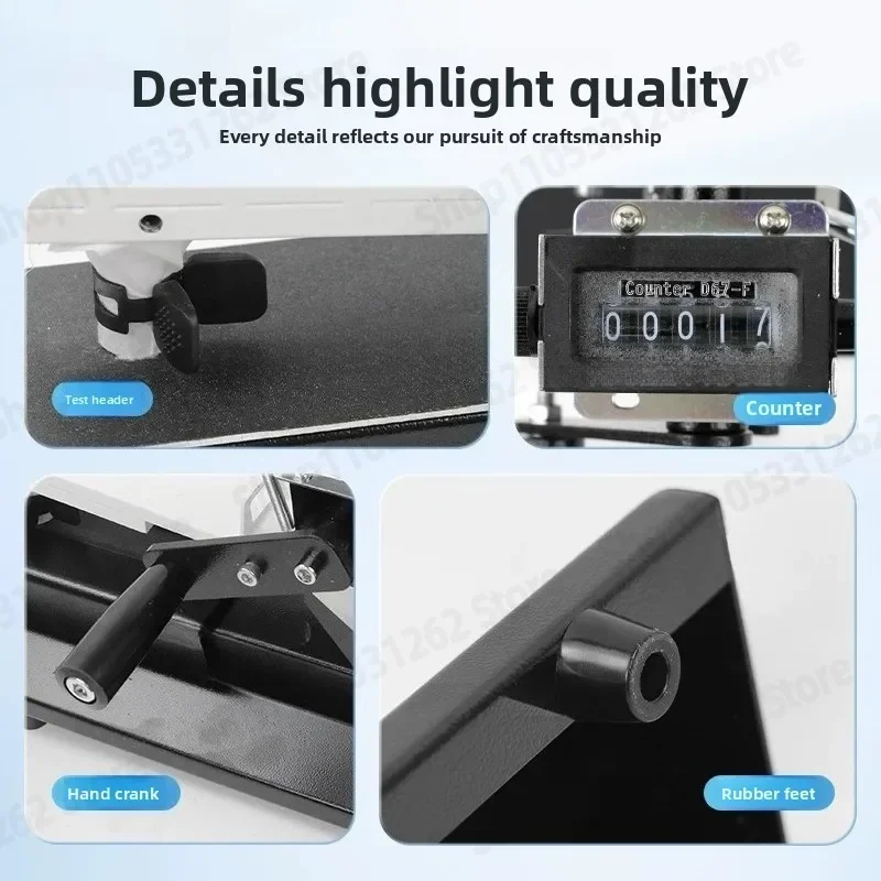 Dry and Wet Color Fastness Friction Tester QG-M10 Dry and Wet Manual Friction Color Fastness Tester