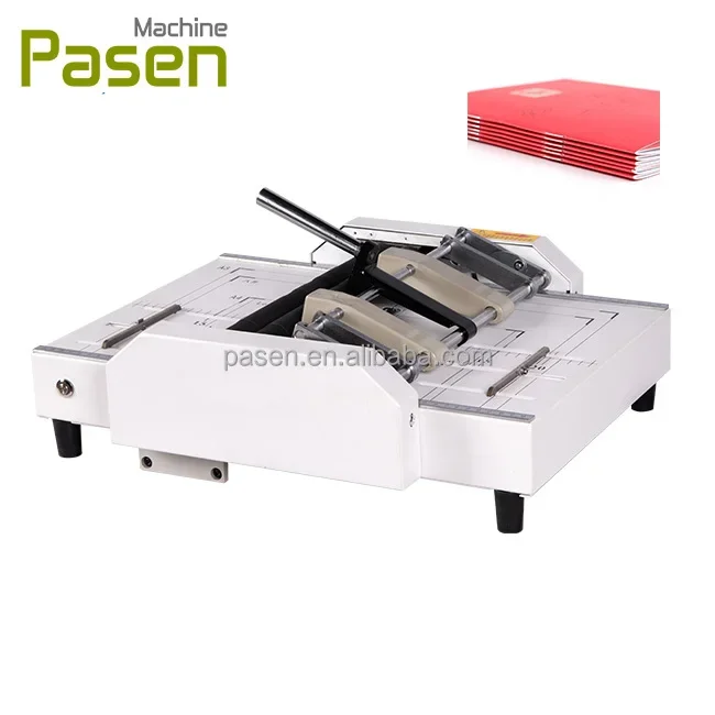 Tabletop use book binding folding machine paper binding machine paper folding machine