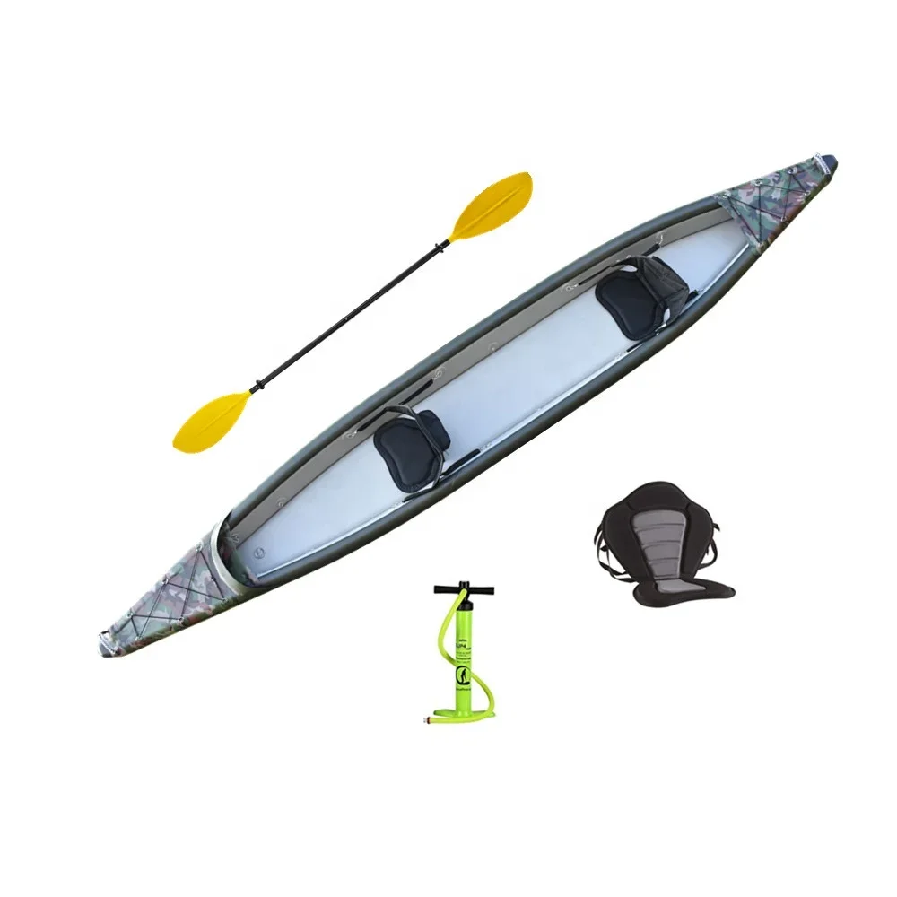 

2021 CE High Quality Wholesale Full Drop Stich Kayak New Inflatable Canoe Cheap Kayaks for Sale