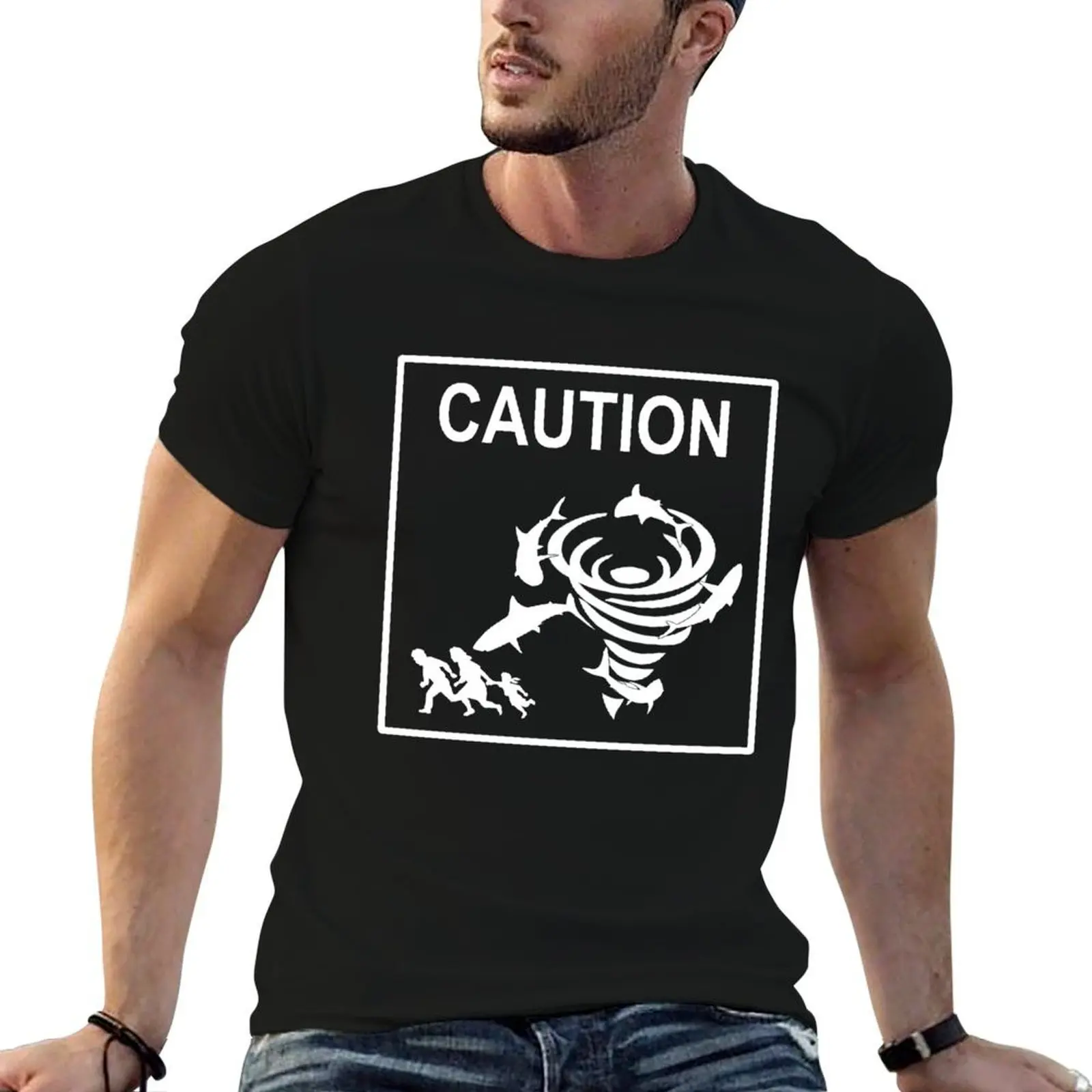 

Sharknado Crossing T-Shirt man t shirt designer t shirt man luxury man t shirts for men casual T-Shirt