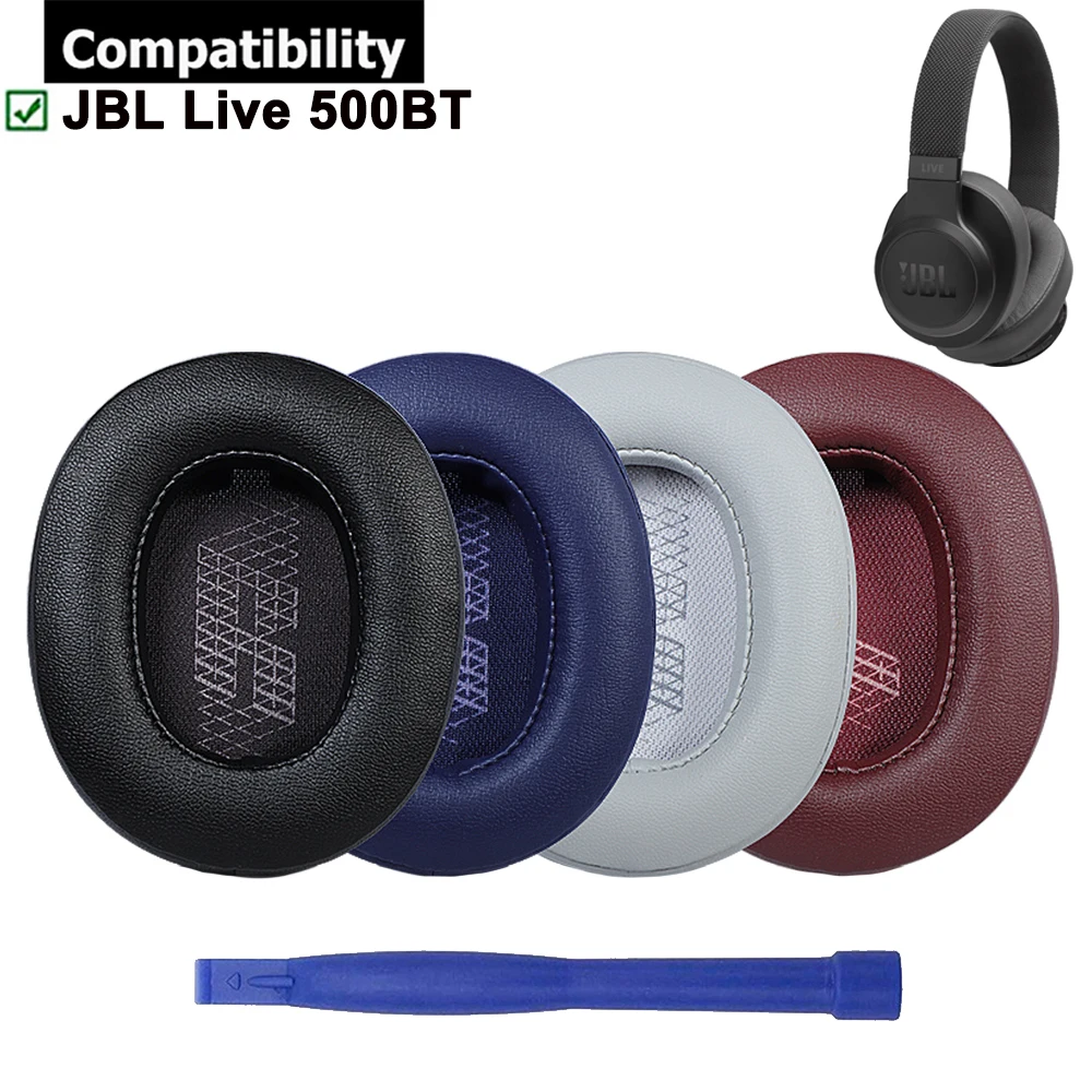بروتين الجلود استبدال بطانة للأذن وسائد يفشل وسادات الأذن إصلاح أجزاء ل JBL لايف 500BT حول سماعات أذن سماعات