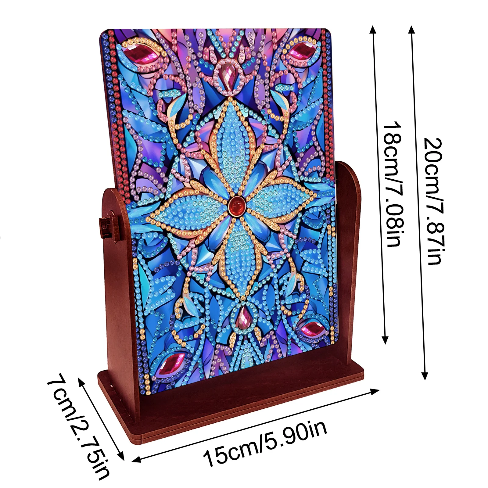 Kosmetyczne lusterko w kwiatow – Art Craft Mirror recenzja i cena