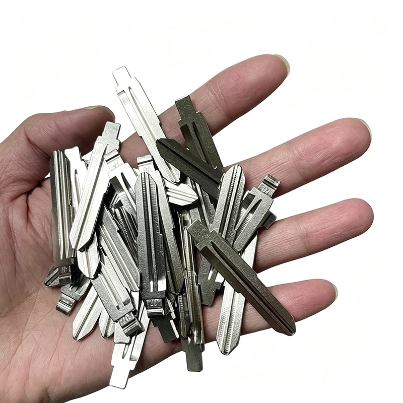5/10pcs 25# HON66 Flip Blank Key Blade HON66FH Uncut Car Key Blanks for Accord Fit City New Odyssey for KD Keydiy Xhorse Remotes