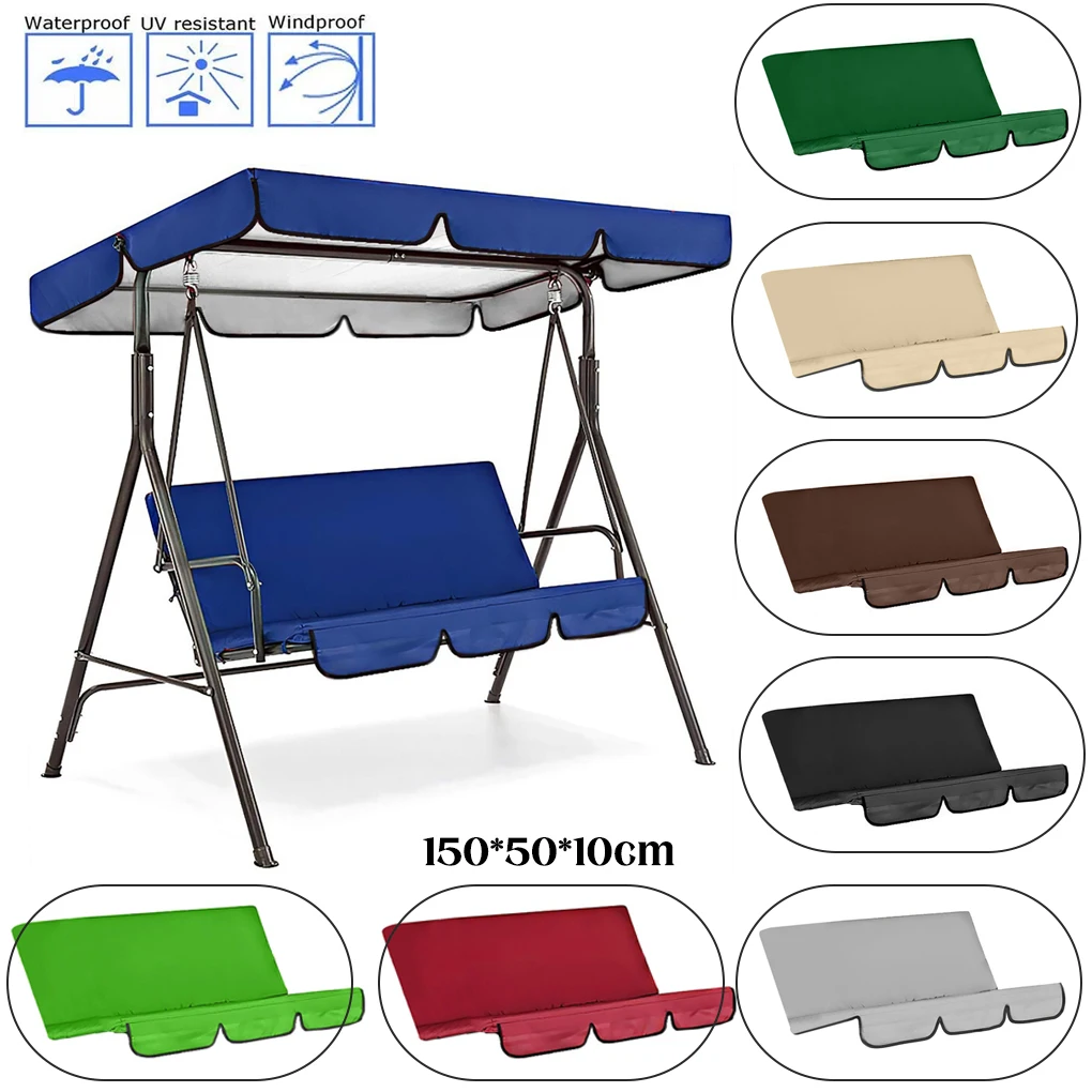 

Foldable Outdoor Swing Seat Cover Portable Waterproof Dustproof Hanging Chair Protective Cover Swing Chair Cover