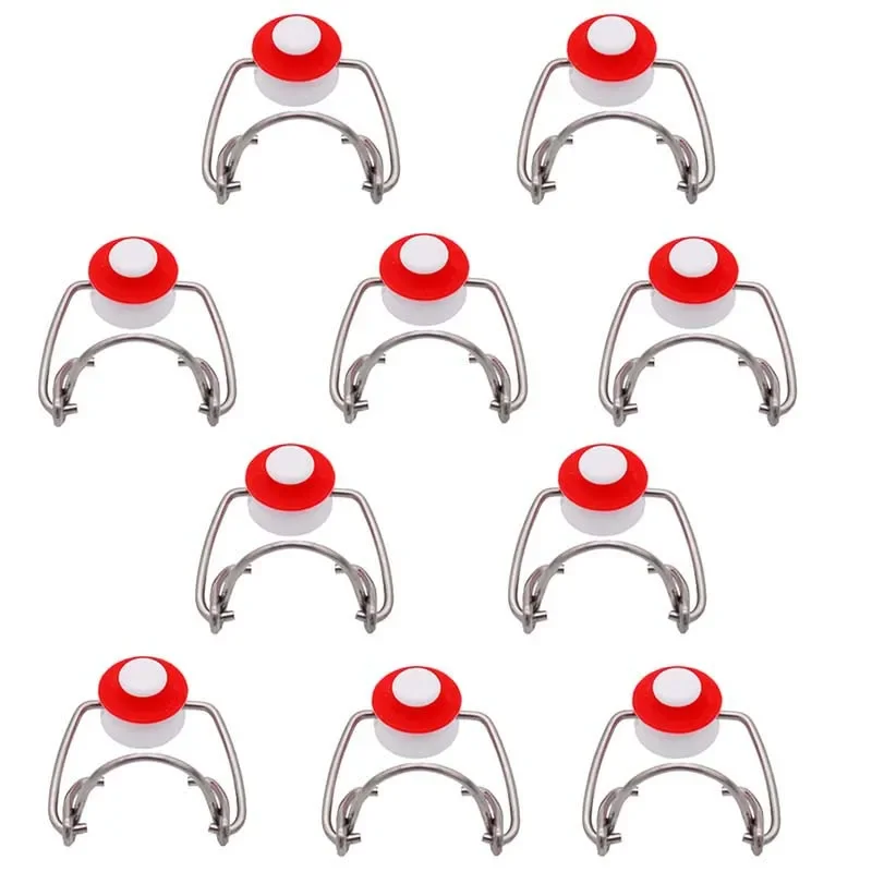 

Swing Top Glass Bottle Caps Flip Beer Bottle Swing for Grolsch Style Beer Bottle Beer,Soda Bottles,Homebrewing 10Pcs Duotight