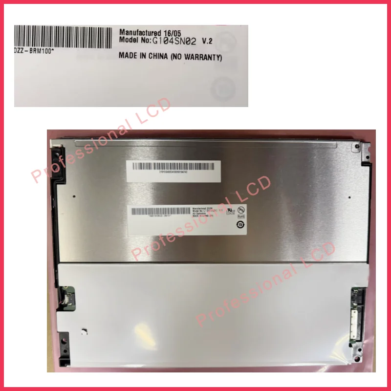 

G104SN02 V2 Original 10.4 Inch G104SN02 V.2 G104STN01.0 G104STN01.o LCD Display Screen Panel 800*600 In Stock