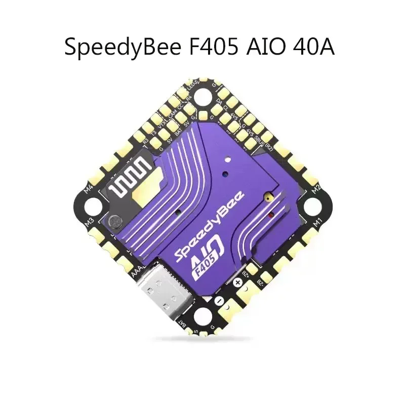Speedybee F405 AIO 40A 25x25 مللي متر وحدة تحكم في الطيران ل DJI O3/RunCam Link/Caddx Vista FPV حرة لتقوم بها بنفسك ICM-42688P STM32F405