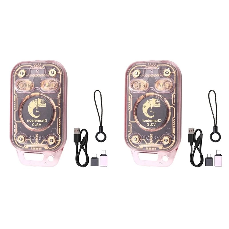 2027 New 2X Chameleon V3.0 RFID Smart Card Emulator Reader Reader Writer ID IC 125Khz 13.56Mhz Card Tag Copyer Chameleon
