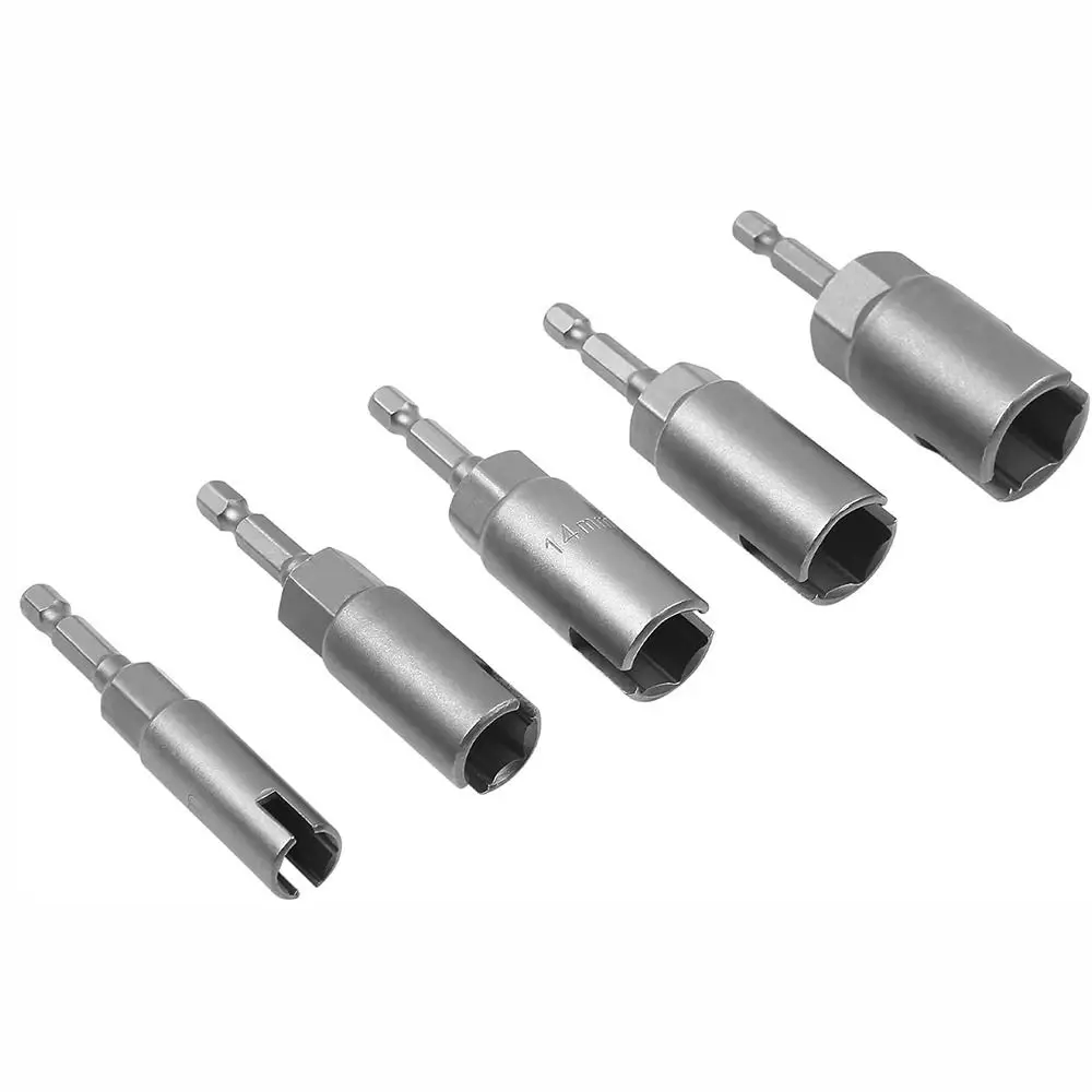 1/4 Zoll Flügel mutter Treibers chlitz Schmetterlings schraube Innen sechs kant schlüssel Sechs kant buchse Adapter mutter für Elektro werkzeug Elektro