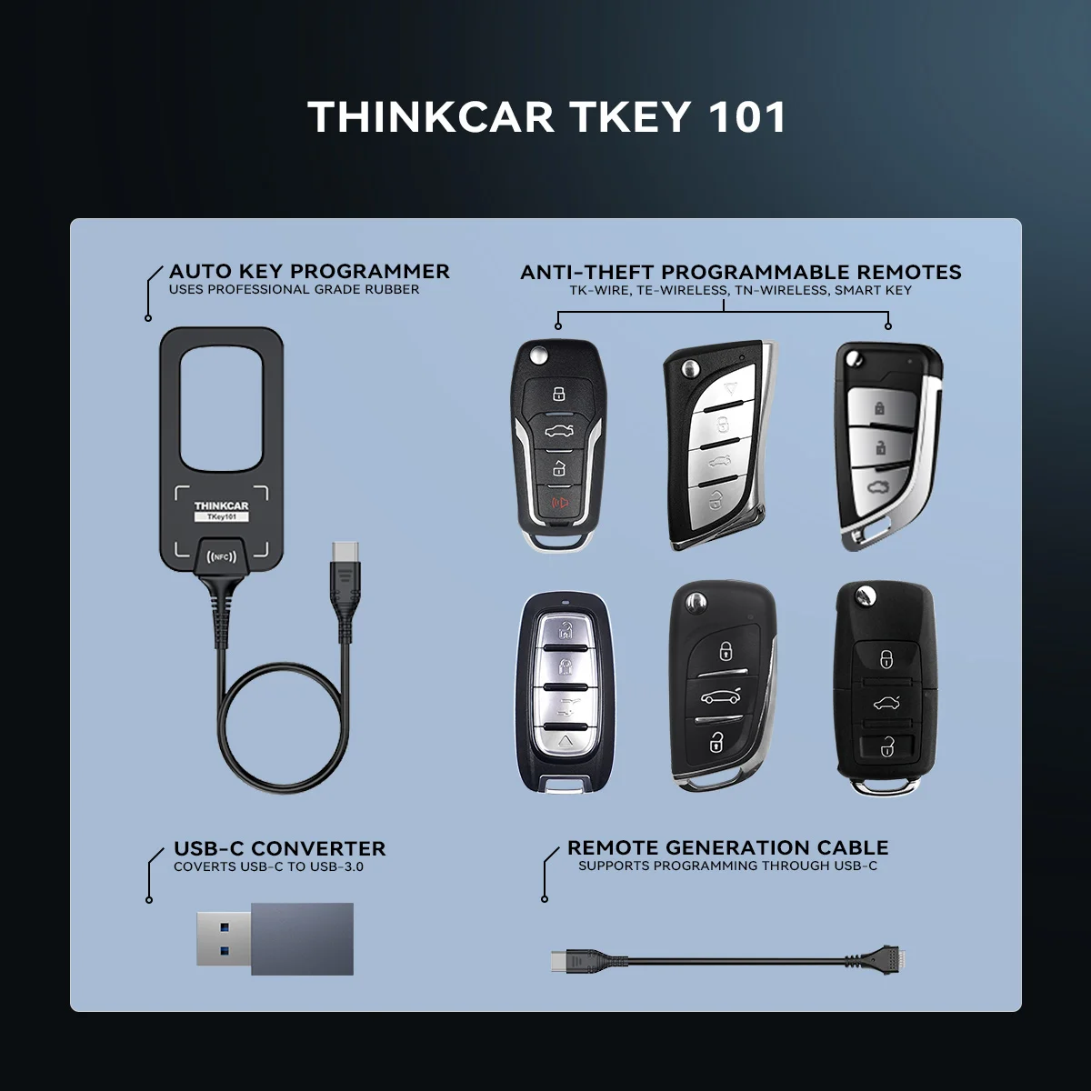 THINKCAR THINKSCAN 689BT Professional Key Programmer Automotive Diagnostic Tool Bidirectional Obd ECU Coding CANFD DOIP 34 Reset