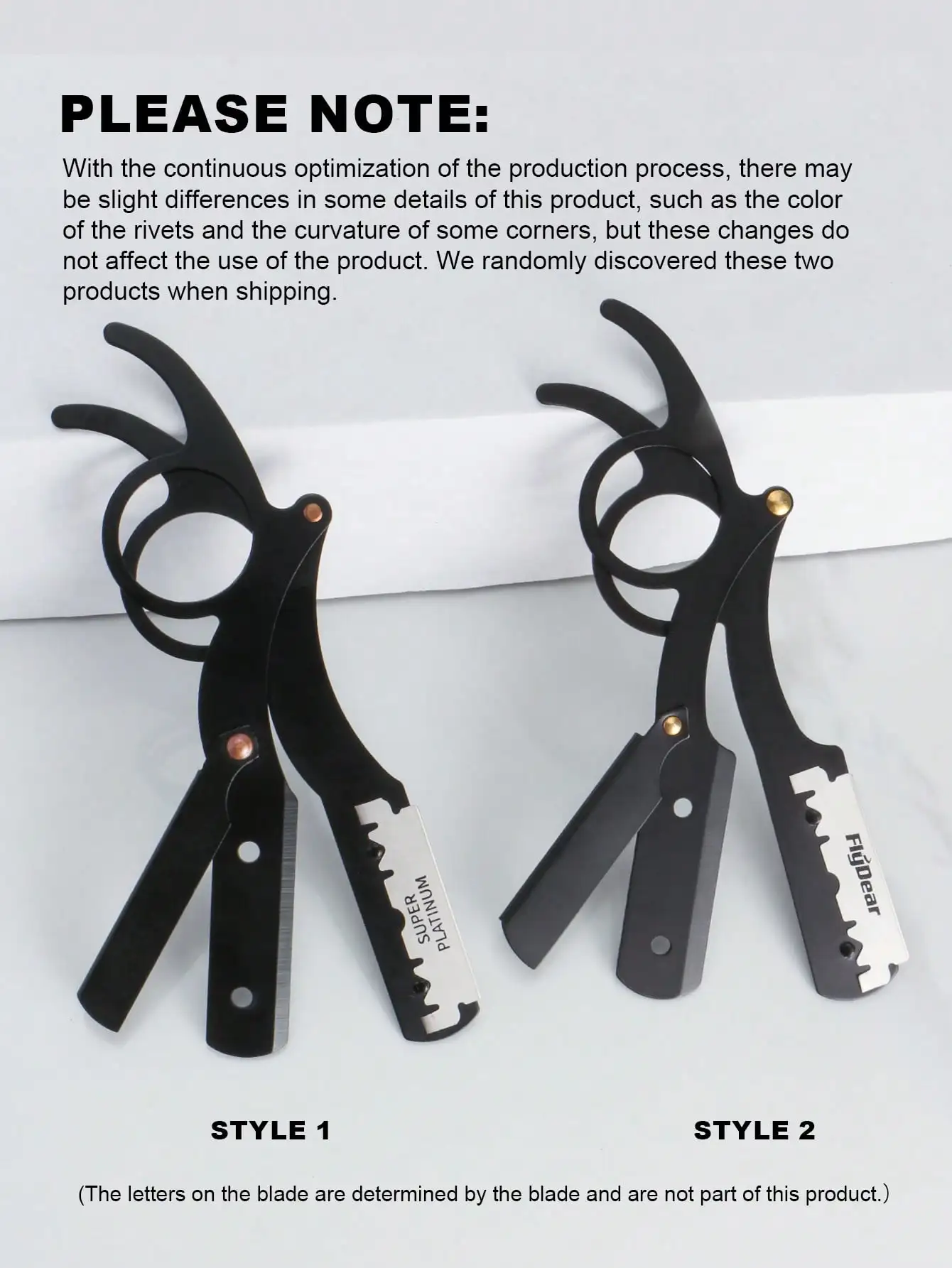 

1pc Stainless Steel Men's Manual Thumb Shaving Razor With Razor Stand, New Model Shaver Kit With Double-Edged Folding
