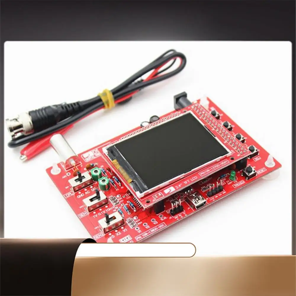 X64A-DSO138 Oszilloskop Digital montiert TFT mit Sonde Alligator Test Clip für Arduino ARM Erkennung Entwicklungsboard