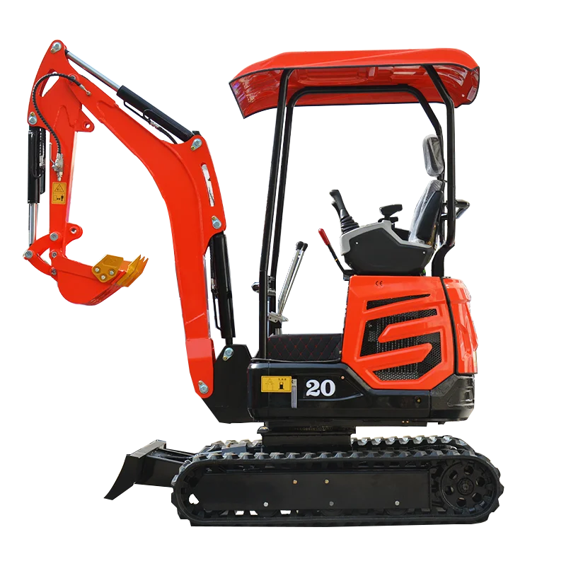 

Customized 2 Ton Mini Excavator For Sale Compact Digger With Rubber Tracks KUBOTA EPA Suitable For Farms Agricultural And Garden