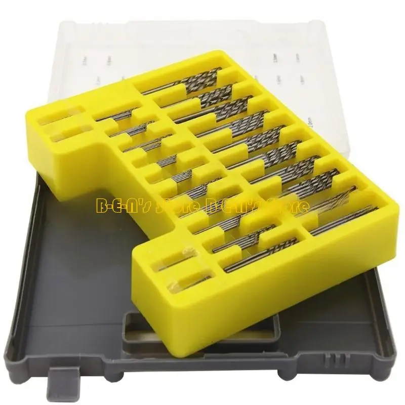 Y1AD HSS Mini Drill Bits For Model Building Home & Studio Use Electronics Hobby Work