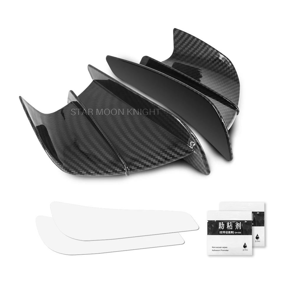 Spoiler defletor de asa aerodinâmica, carenagem lateral para