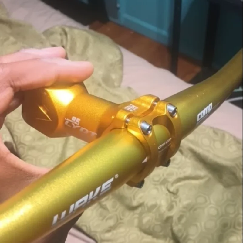 Q857 Aluminum Alloy Bike Upright Bike Leading Mountain Bike Accessories Group Of Aluminum Stand 31.8-80mm Bicycle Stem