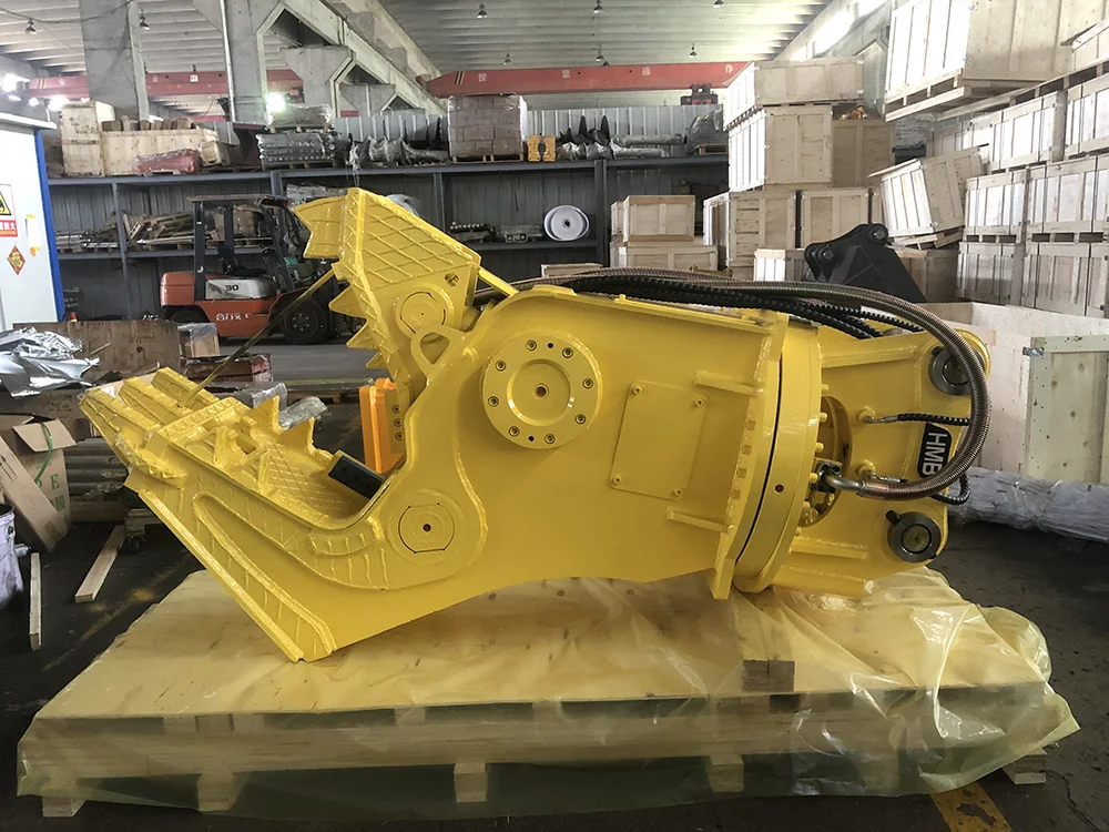 Demolition Tools pulverizer Concrete Hydraulic Crusher Excavator Attachment Stone Pulverizer