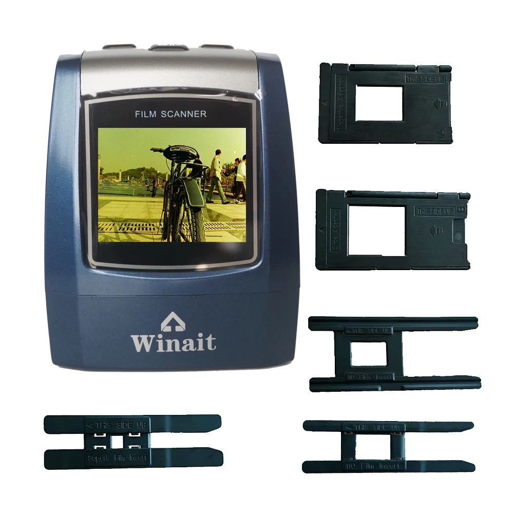 

Winait Max 22 Mega Pixels Home Use 135/35mm Negative & Slide Film Scanner Converter