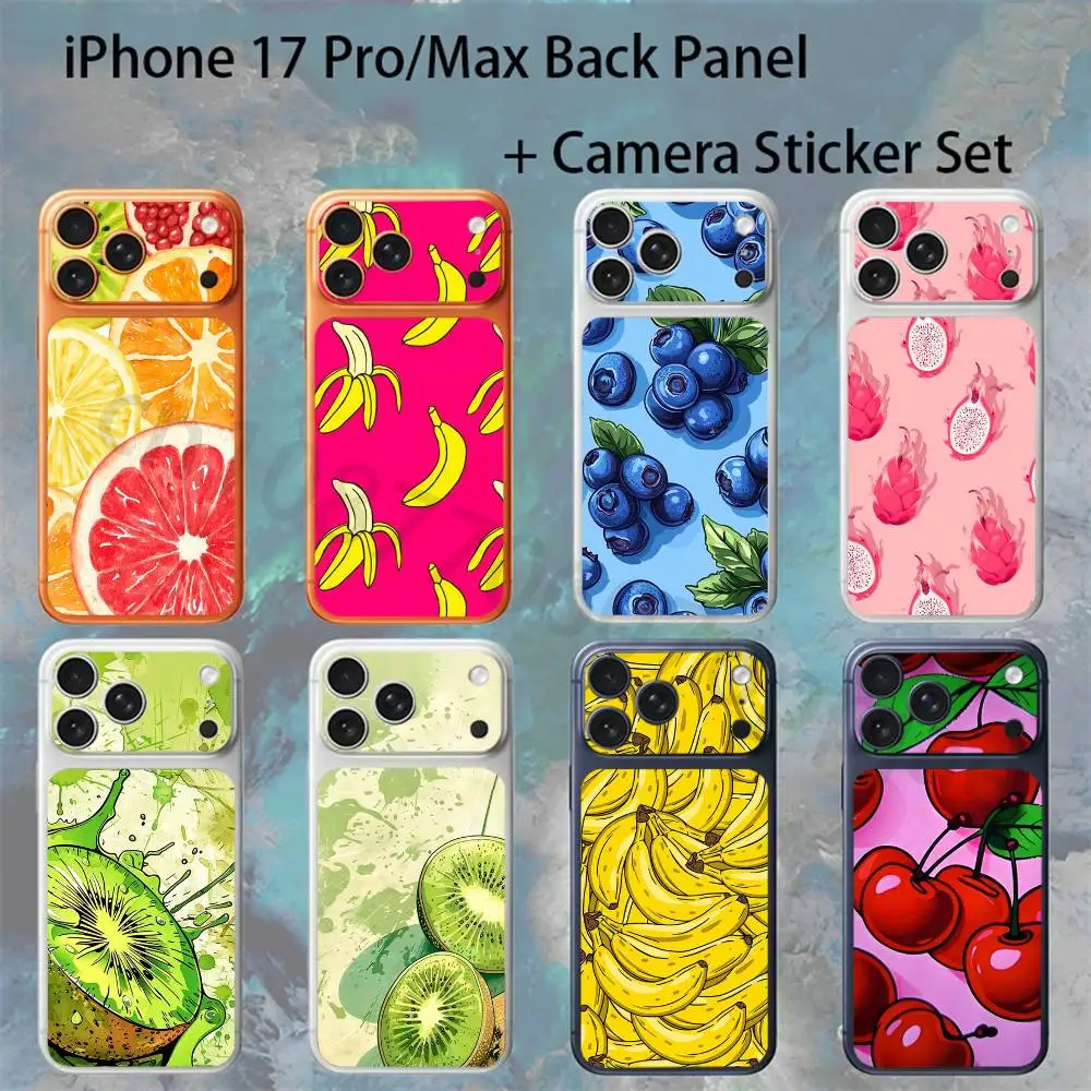 

Защитная пленка-наклейка Wildflower 3D Ins для задней панели iPhone 17 Pro/Pro Max с декором для камеры