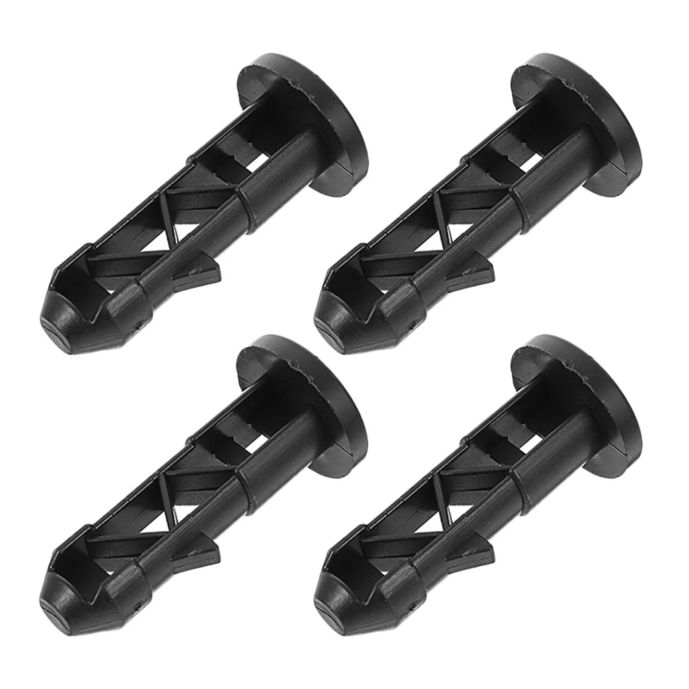 4 قطعة غطاء سلة المهملات مزلاج البلاستيك استبدال دبوس ل سلة المهملات في الهواء الطلق قفل الأمن مشبك تركيبات ملحقات الأجهزة #6