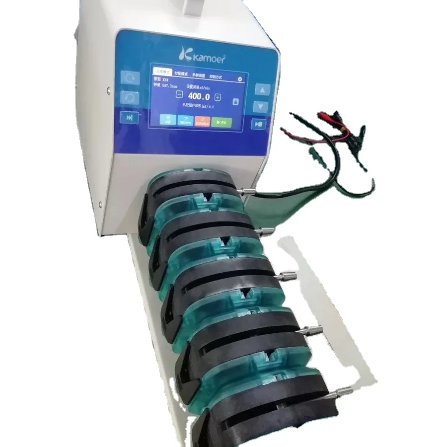 

2026 new Kamoer AIP 220V Intelligent High Flow Peristaltic Pump 4/5 Pump Heads Multiple Control Modes