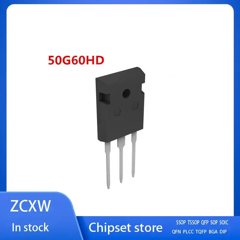 10PCS/LOT  FGW50N60HD 50G60HD 50G60H TO-247 50A 600V