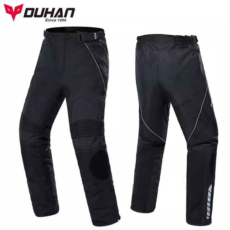 

Winter Warm Men Duhan Motocross Motorcycle Riding Pants Windproof Anti Drop Rainproof Knight Equipment Motorbike Pant Trousers