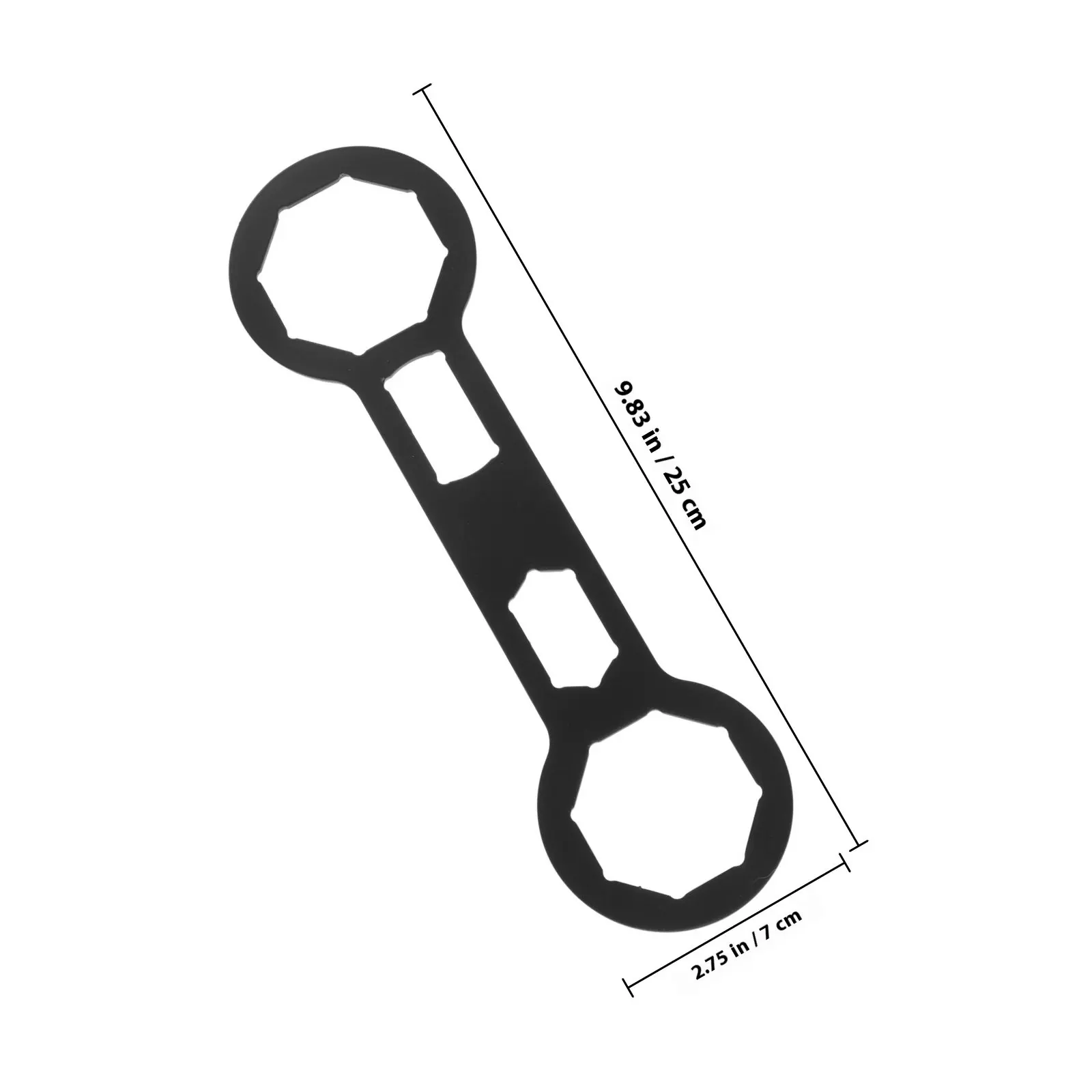 Portable Motorcycle Fork Cap Wrench 50mm 46mm Durable Iron Tool for DIY Enthusiasts Motorcycle Fork Tool 50mm Wrench