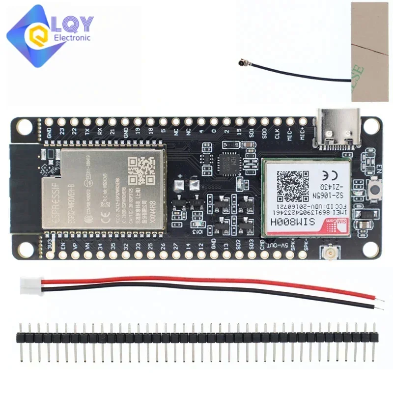 LQY TTGO T-Call V1.4 ESP32 Wireless Module SIM Antenna SIM Card SIM800L Module And GSM/GPRS Antenna for arduino